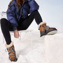 EMUAustralia防水雪地靴女款羊皮靴保暖厚底防滑皮毛一体时尚短靴