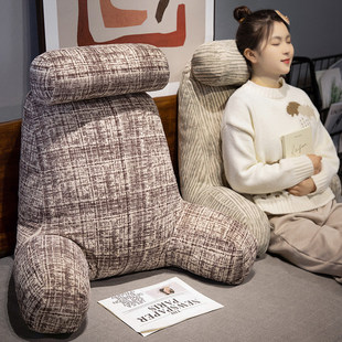 加高床头靠垫大靠背卧室宿舍床z上床靠背枕学生Q半躺玩手机护腰靠