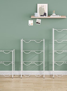 奕多美水e桶架白色单排双层矿泉水桶放置架