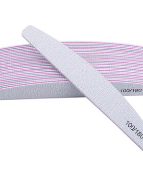 MSHARE Nail Fjiles 100 180 25pcs Grits Nails Sanding File Bu