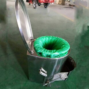 不锈钢自动打包集便器r 井下避难硐室坐便器 整洁卫生使用方便