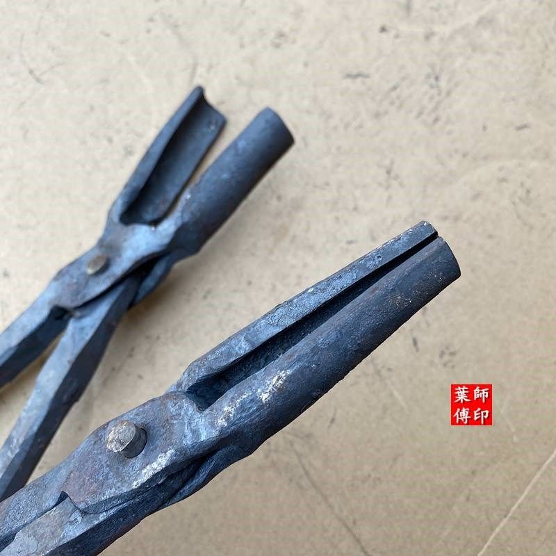 手工打铁钳圆咀凿钳子凹口夹圆钢锻打G工具钳铁夹子老式火钳圆口,五金/工具,其它夹持类工具,淘宝优惠券,粉丝福利购,淘宝优惠卷