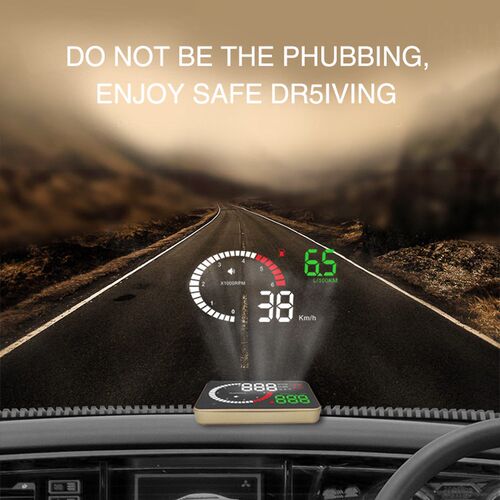 Car Hud OBD2 Auto Head tUp Display Car Projector GPS Speedom