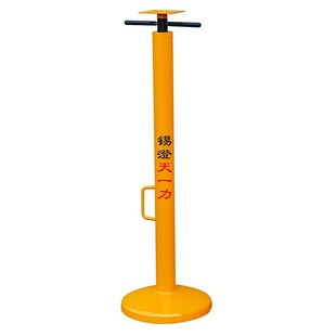 TJ40拖车稳定支撑架TJ70集装 箱卡G车固定支架机械螺旋上升千斤顶