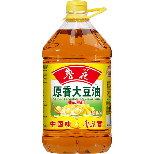 鲁花原香大豆油5L食用油烹饪炒菜调味5升非转基因团购福利粮油