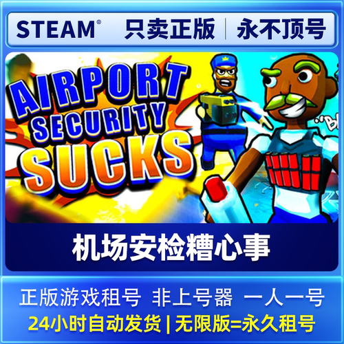 Steam正版游戏租号 机场安检糟心事 Airport Security Sucks 租号