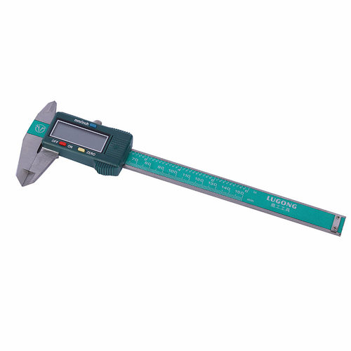 塑料电子数显卡尺0-150mm碳纤维数字卡尺游标卡尺量具尺高精度