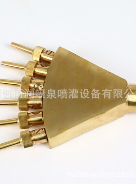 供应凤尾喷泉喷头 铜喷头 景观喷泉喷头 庭院喷头