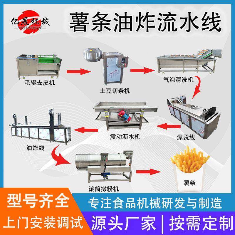 全自动江米条油炸机 工厂薯条油炸线 食品厂带鱼小鱼全套油炸设备,清洗/食品/商业设备,果蔬加工设备,淘宝优惠券,粉丝福利购,淘宝优惠卷