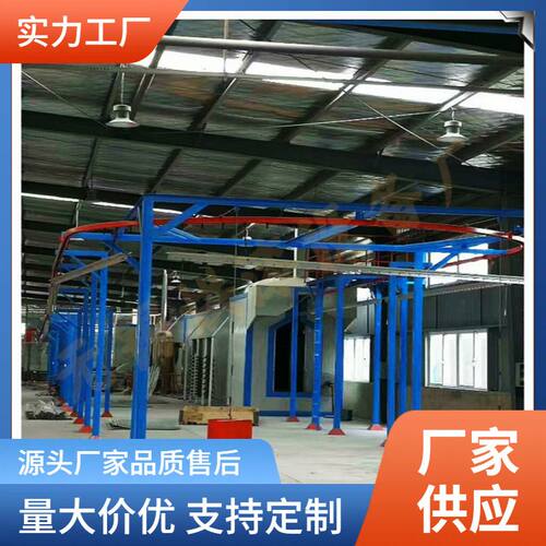 轮毂喷涂生产线 可安监运行稳定 厂家定制全自动涂装 喷漆线