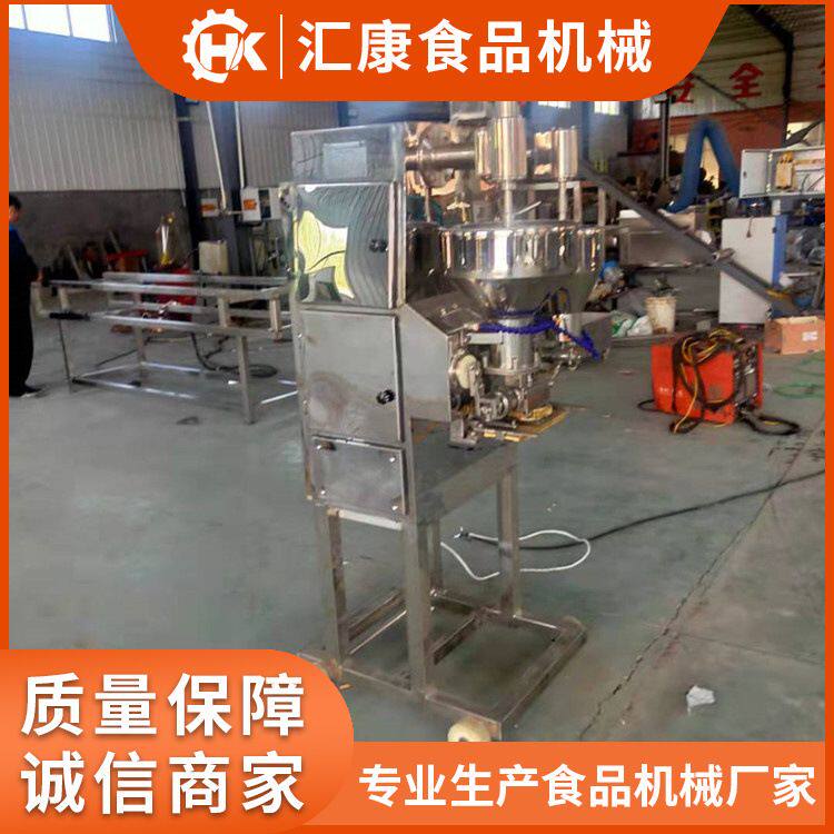 汇康肉成型全套流水线 丸子蒸煮线成套设备 双电机丸子成型机器