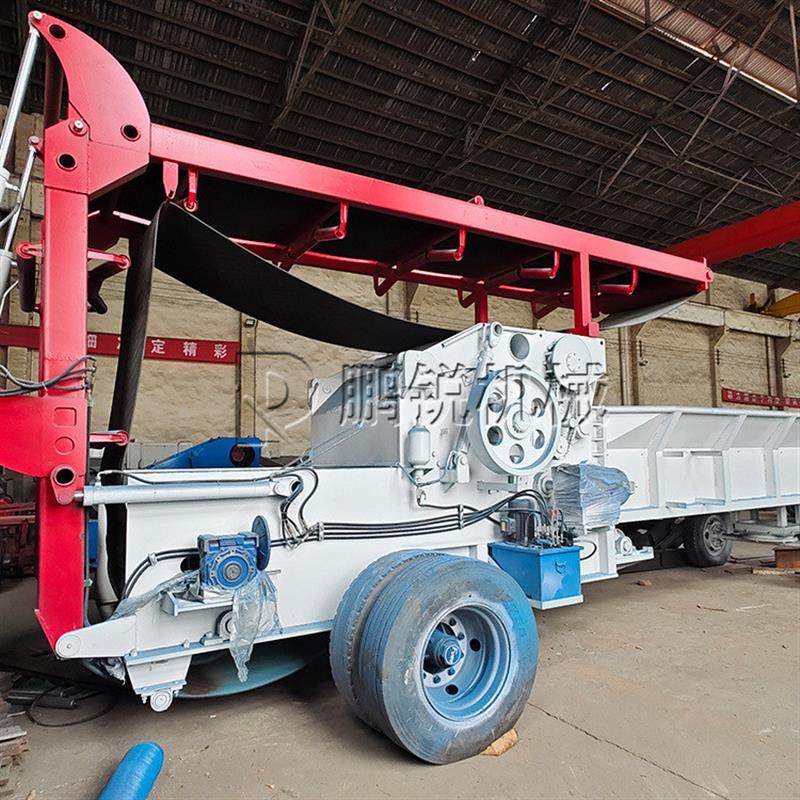木材综合破碎机 建筑模板移动式作业设备 耐磨抗压粒度均匀1300型