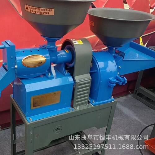 胶辊式黑米脱壳机 精米糙米组合式加工机械 稻谷脱皮碾米机