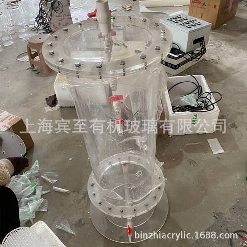 高透明有机玻璃硫自养反硝化滤池 水处理小试中试实验装置水处理