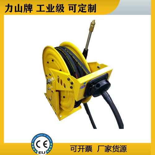 自动回收水管40米卷管器冲洗卷盘弹簧消防工业伸缩力山卷盘厂