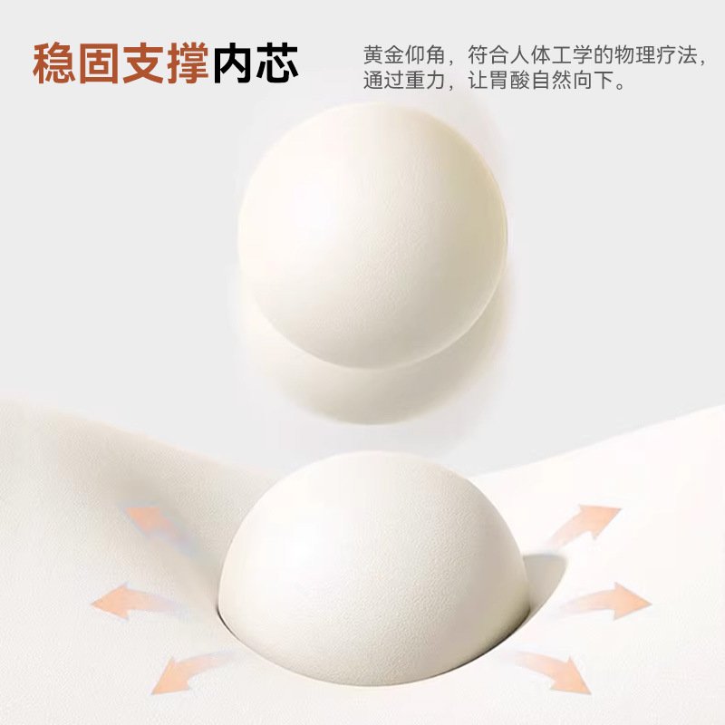心型胃食管防反流性斜坡垫枕头床垫孕妇太高靠背垫返胃酸胆汁炎图片