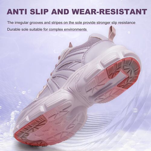 跨境劳保鞋女士 防砸防刺穿四季款 钢包头安全防护鞋Safety Shoes