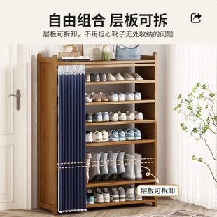 架子小 收纳架鞋 架墙角鞋 柜件起批窄家用门口省空间入门防尘一款 鞋