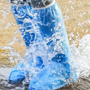 套男士 防滑外穿雨下女款 雨天防雨鞋 脚套加厚鞋 套防水儿童雨靴水鞋
