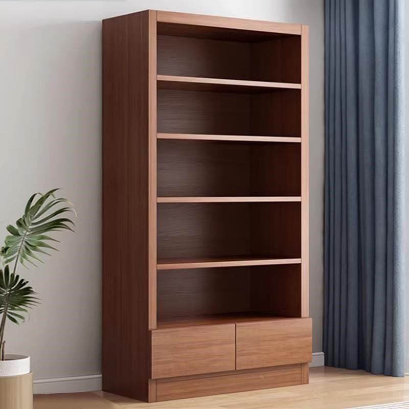 书架落地书柜置i物架客厅靠墙家用简易收纳柜子储物柜子架置物多