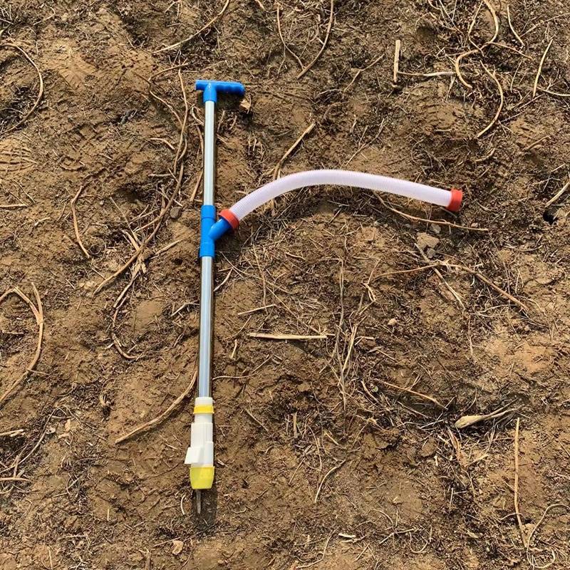 施肥神器玉米追肥器背负式农用施肥器手动施肥机溜肥器撒肥点肥器