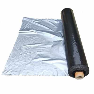 厂销厂销工程黑白地膜薄膜除草反光银y黑地膜农用蔬菜大棚防虫品