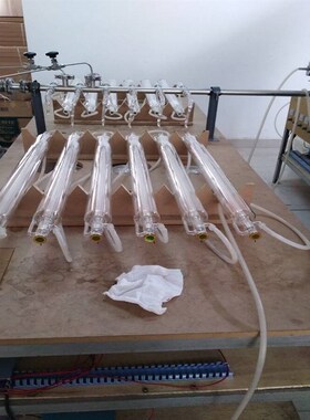 激光管CO2激光管40W50W60W80W100W130W150W切割机雕刻机配件