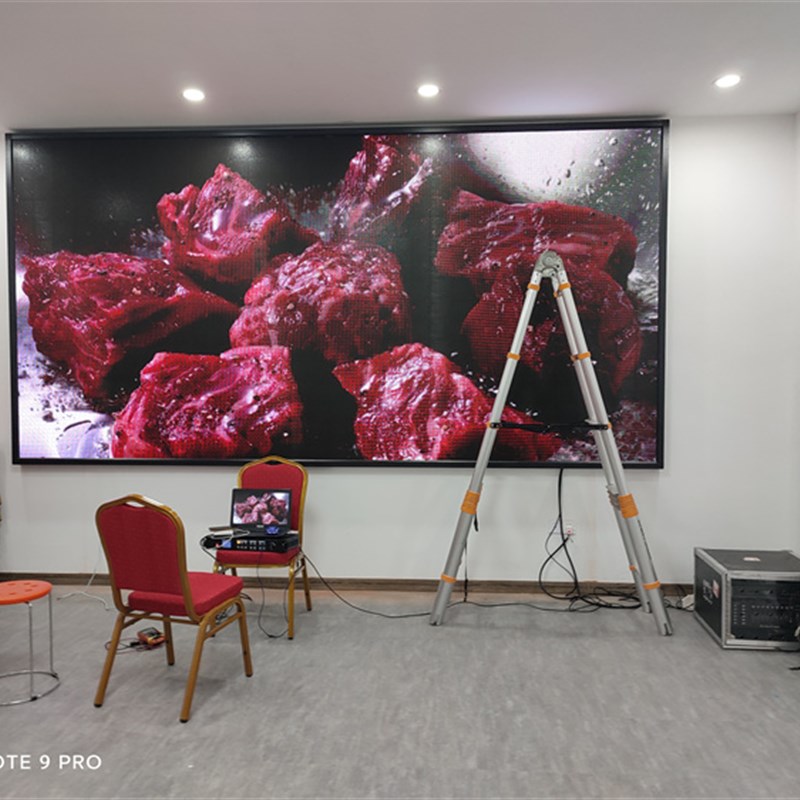 室内高清小间距电子屏幕p2p2.5p3p4广告屏幕电视墙室内户外屏幕