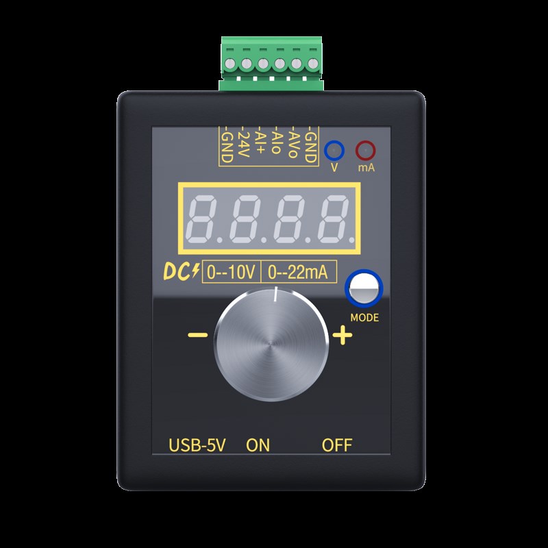 高精度手持d式0-10V/0-4-20mA模拟电压电流信号发生器调试源校验