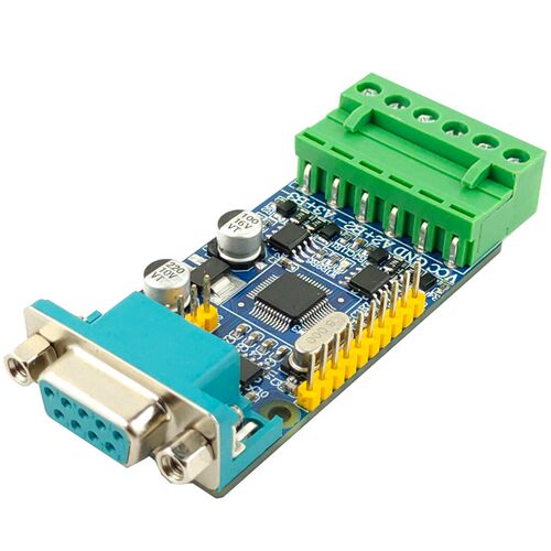 STM32工控板串口协议转换板STM32F103C8T6工业板485转232/TTL