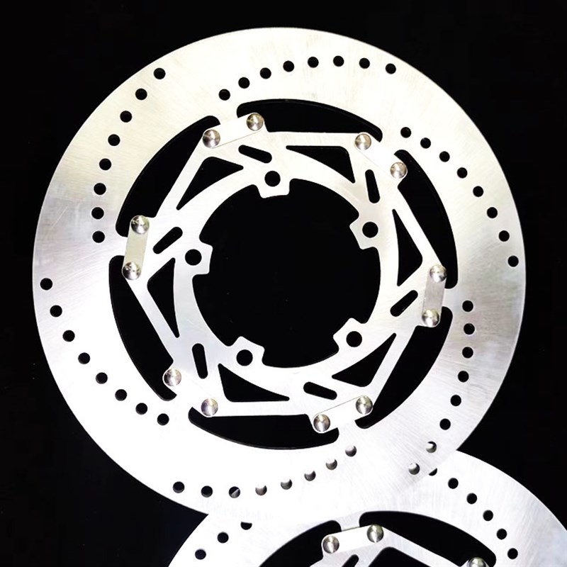 摩托车电动车刹车盘浮动盘定做  五孔260 全浮动盘5mm厚 现货