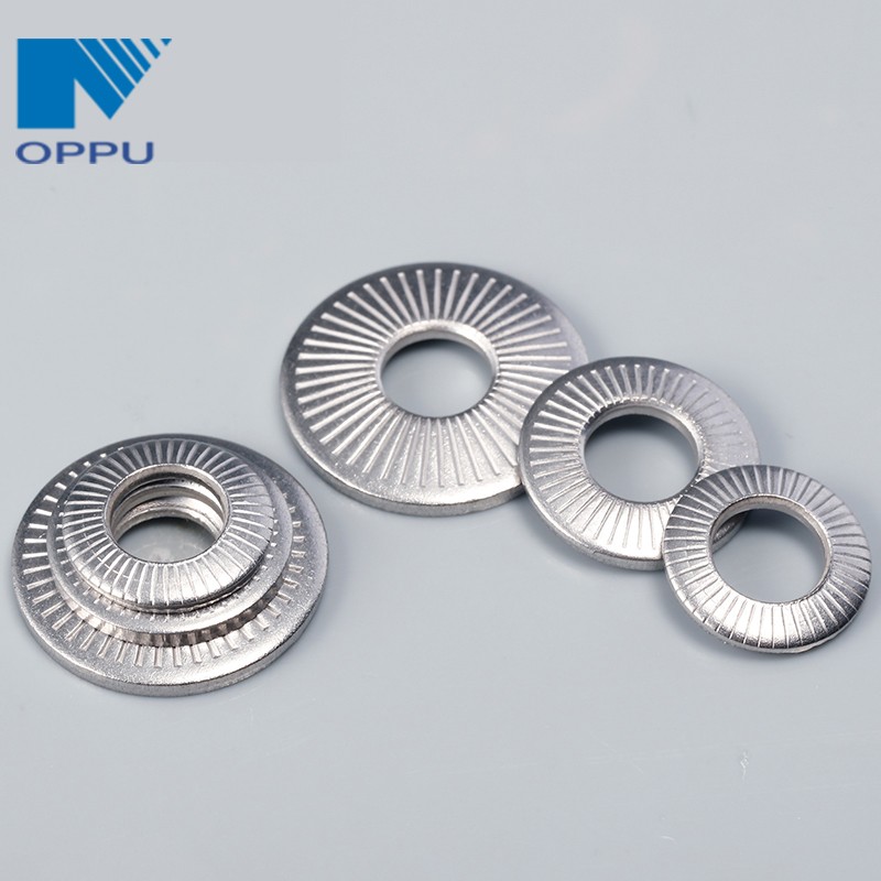 304不锈钢防f滑垫圈花齿鞍形垫片防脱垫圈M3M4M5M6M8M10M12M14-M2