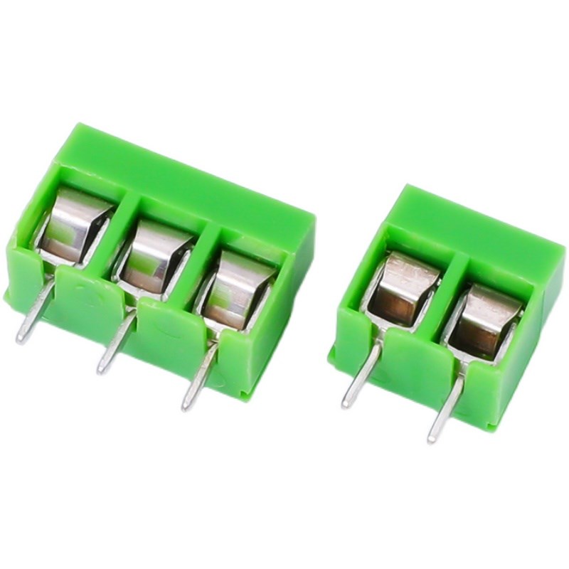 MG/DG/KF126 PCB接线端子螺钉式 间距5.0MM 2P 3P 可拼接 8A/250V