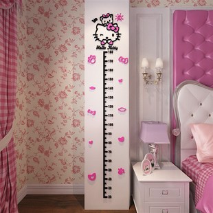 测量仪身高贴墙贴纸3d立体宝宝儿童房家用可移除装饰创意客厅可爱
