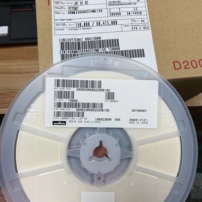 贴片电容0201 224M 220NF 0.22UF 25V X5R GRM033R61E224ME01D