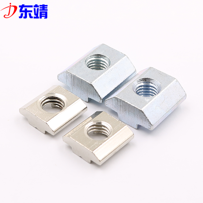 铝型材配T型滑块螺母t型方形20型-30型-40型-45型L-M3-M4-M5-M6-M