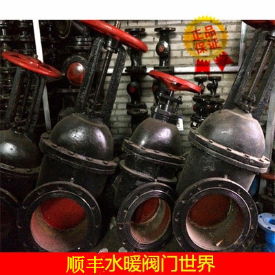 铸铁法兰闸阀暗杆Z45T-10 法兰闸阀 水管闸板阀门开关 水闸阀