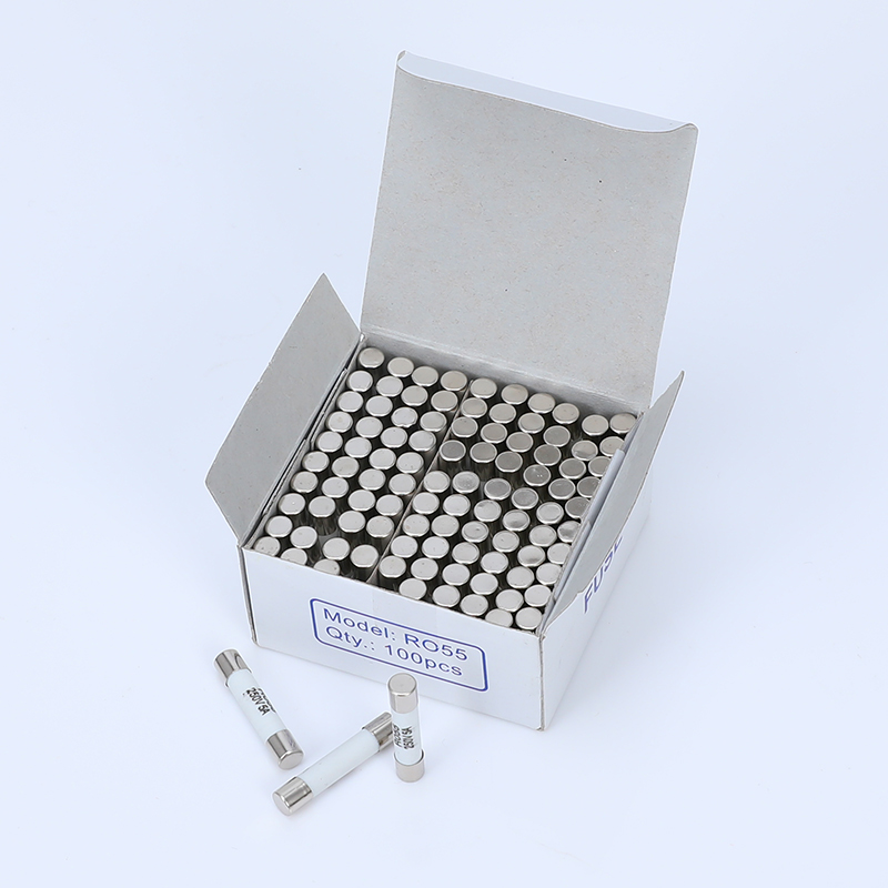 陶瓷保险丝管RO55 5*25MM熔芯R055电流1A2A3A4A5A6A8A10A16A20A