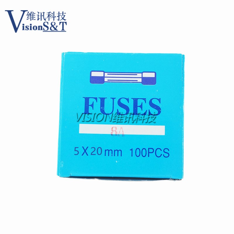 5x20白色陶瓷保险丝管250V熔断器不带脚1A 2A 3A 4A 5A 6A 8A 10A