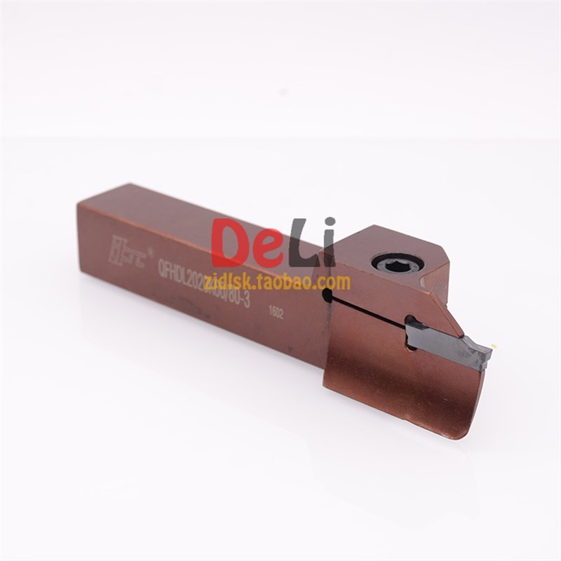 小松鼠款 端面切槽刀杆QFHrDL2020K35/50-3 35-140配套株洲刀片