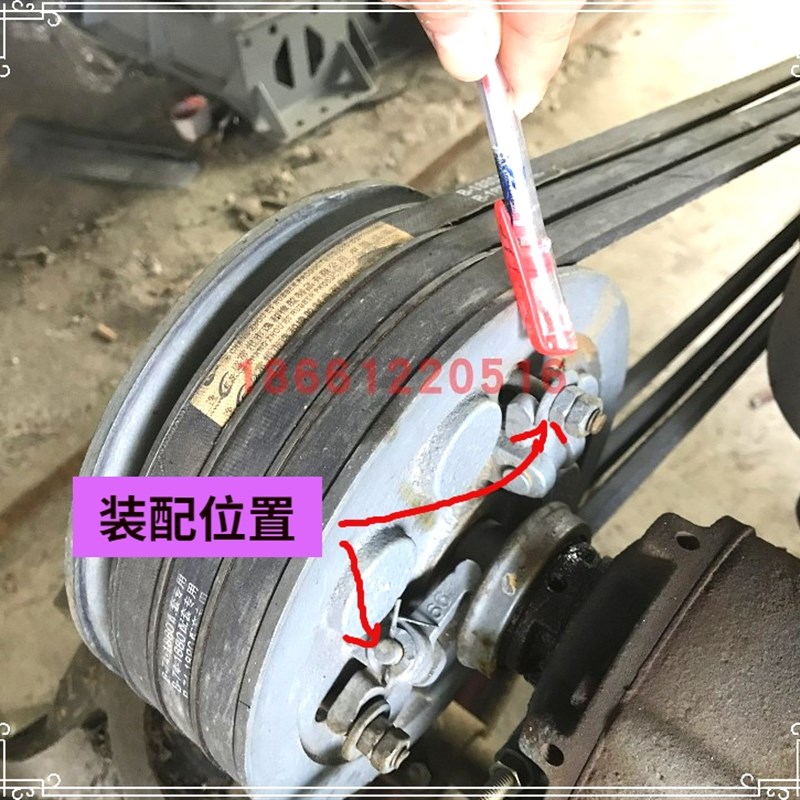 手扶拖拉机配件 离合器调节螺丝 8MM直径螺纹