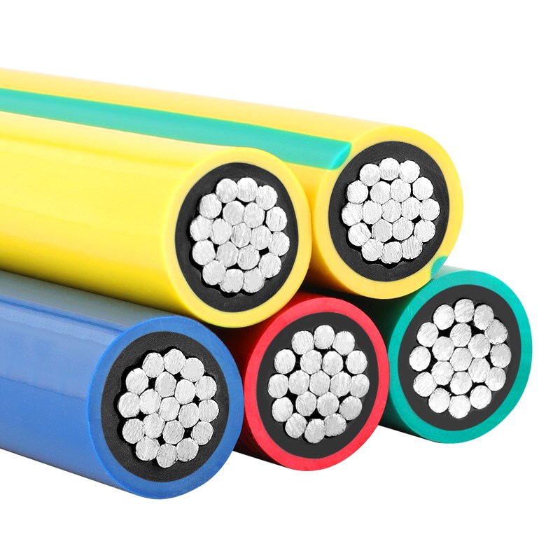 国标BLVV双胶铝电线10/16/25/35/50/70/95/120平方双皮户外电缆线