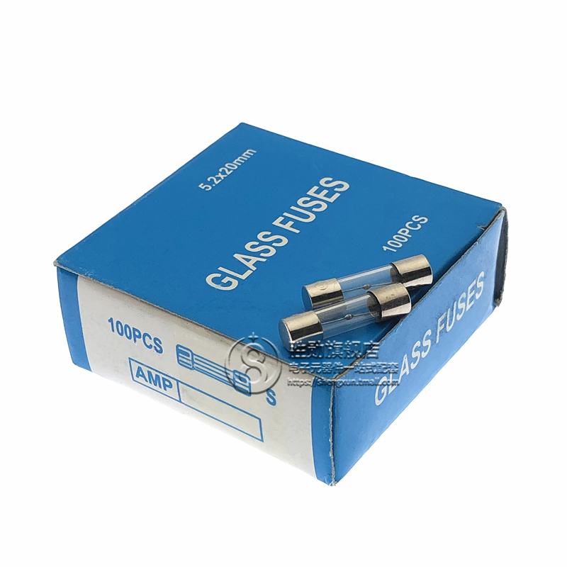 5*20mm 慢熔断保险丝管延时保险管 T1AL/2A/3A/5A/6A/8A/10A 6X30