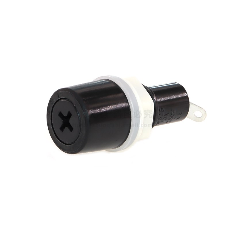 FUSE MF-527/528保险丝管座 十字 5x20 6*30熔断器底座 10A 250V