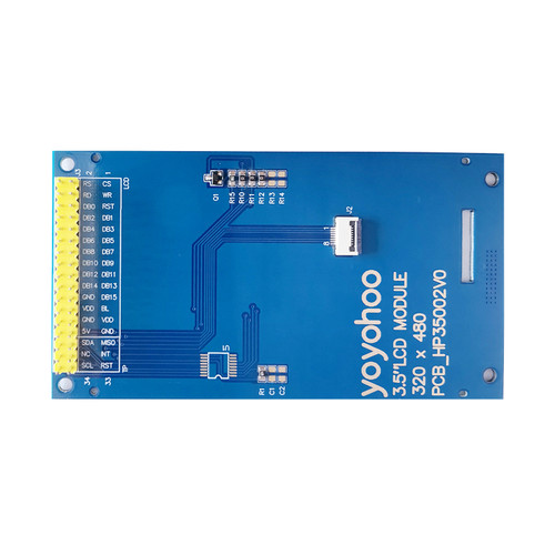 3.5寸液晶屏IPS全视角显示屏ST7796电容屏触摸8位16位并口GT911