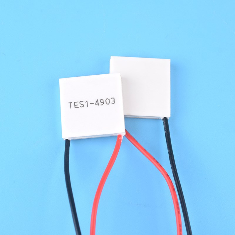 TEC1-0e4903半导体制冷片 热电温差电子制冷片DC5V快速制冷20*20m