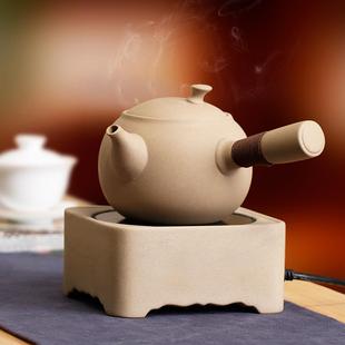 虎匠陶瓷侧把茶壶电陶炉煮茶器办公室小型煮茶壶家用养生壶电茶炉