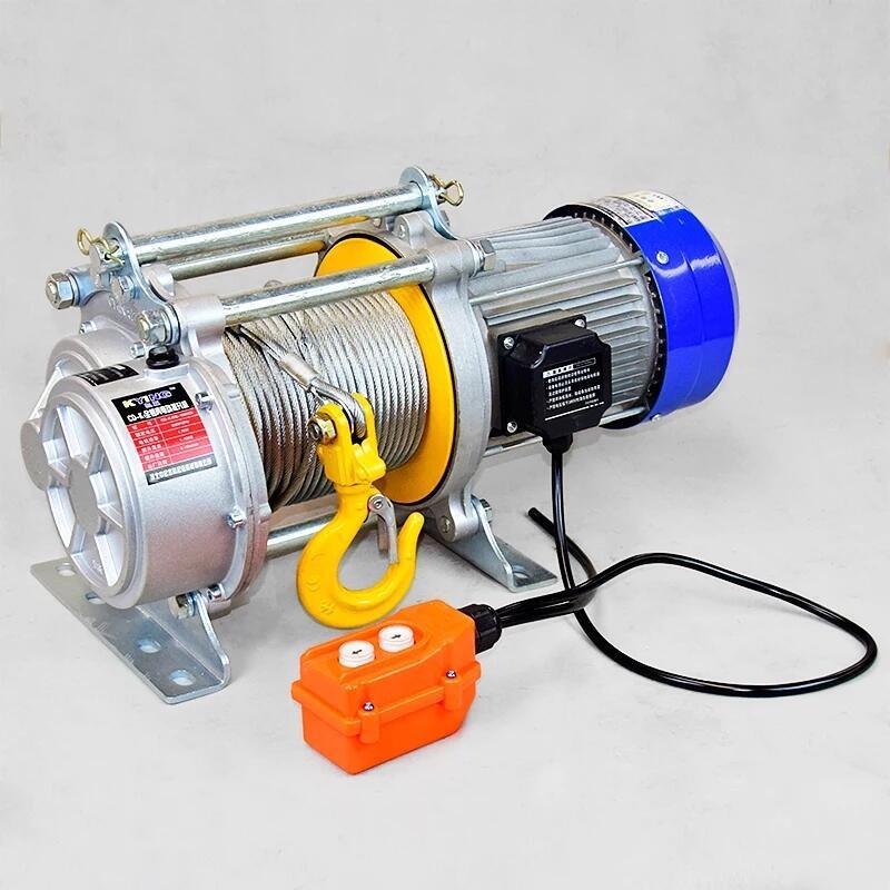 多功能提升机220V1.5吨快速卷扬机吊机380v1吨卷扬机电动提升机