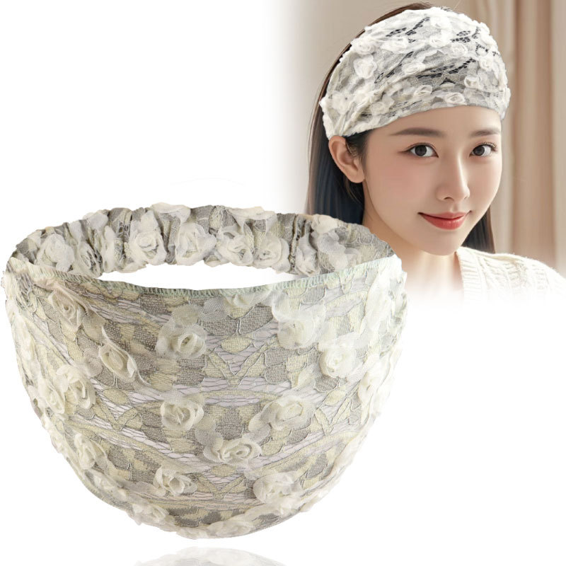 护脑门防风发带抹额女保暖冬季遮额头头巾遮白发神器月子产后