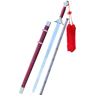 太极武术剑晨练表演软剑响剑舞蹈汉服古装剑拍照成人儿童剑未开刃